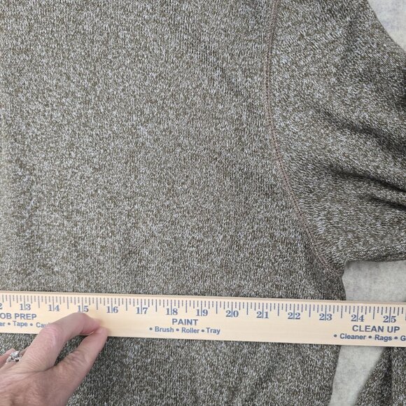 Van Heusen Mens 1/4 Zip Pullover Sweater XXL Polyester Made In Kenya - Picture 5 of 6